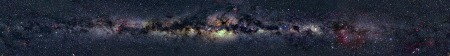 Panorama der Milchstraße unserer Galaxis