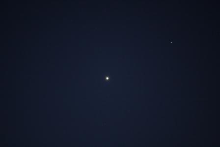 Venus in Morgensichtbarkeit